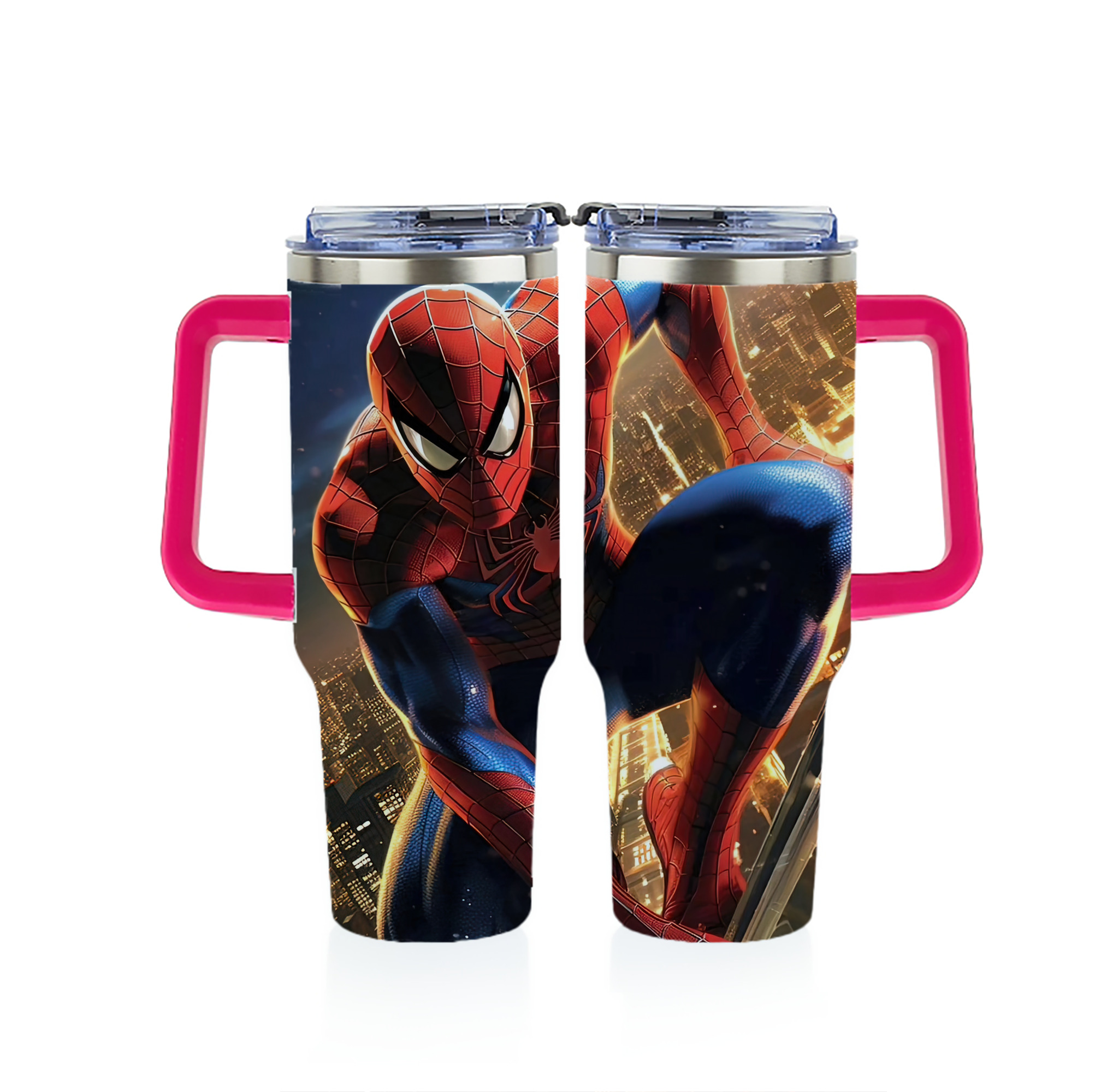 （画像用） Spider Man スパイダーマン 1200ｍLフルプリント車用タンブラー